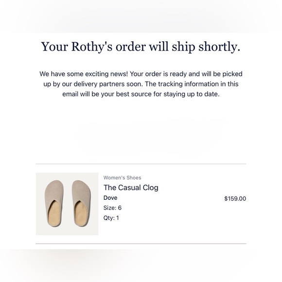 Rothy’s The Casual Clog - Picture 3 of 3